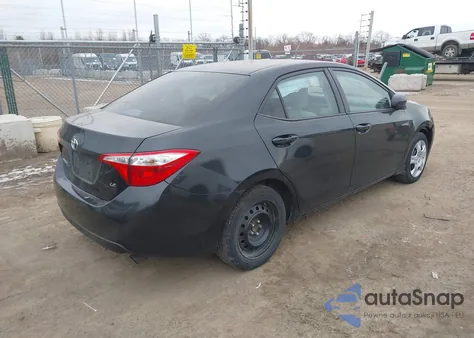 2016 Toyota Corolla Le из США, поврежденный, VIN 2T1BURHE4GC723206